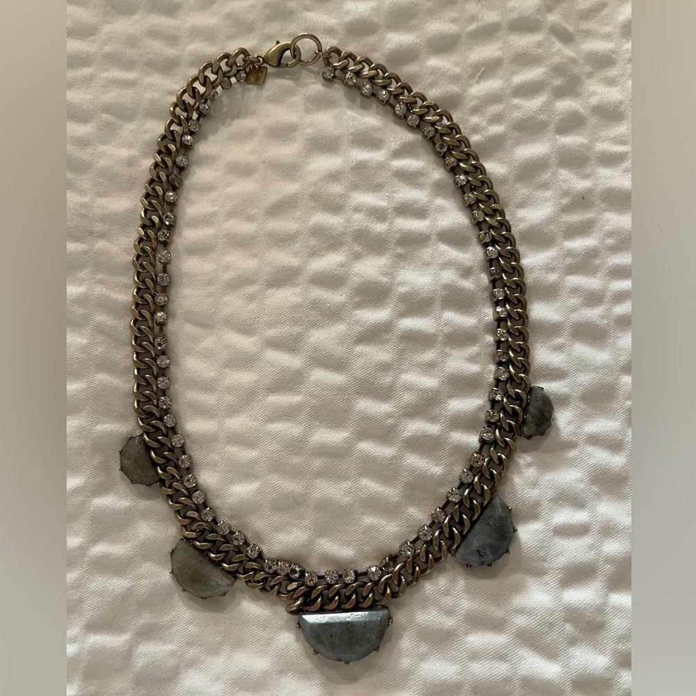 Elegant Gold and Silver Necklace